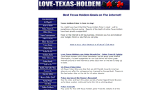 Desktop Screenshot of love-texas-holdem.com